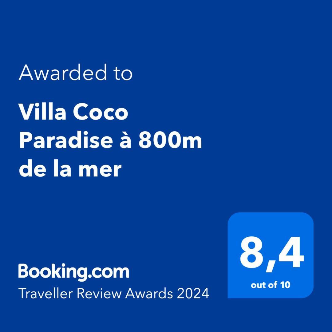 Villa Coco Paradise A 800M De La Mer Saint-Francois  Exterior foto